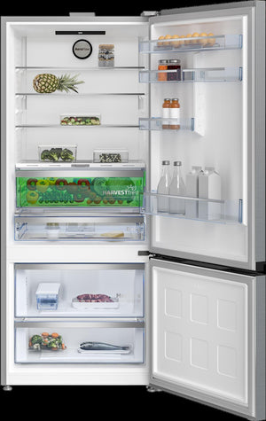 Frigoriero Combinato Beko B7RCNE595ZXPW Beyond 551 Litri Total No Frost Classe D (A187xL78xP76) AeroFlow Comparto Multizone Inox