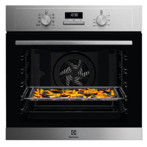 Forno Elettrico Ventilato Electrolux Multi EOM3H04X 700 AirFry 72 Litri Classe A+ (A58,9xL59,4xP56,8) Inox
