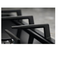 Piano Cottura A Gas Electrolux EGG7536K 5 Fuochi (L74xP51) Vetro Temperato Nero