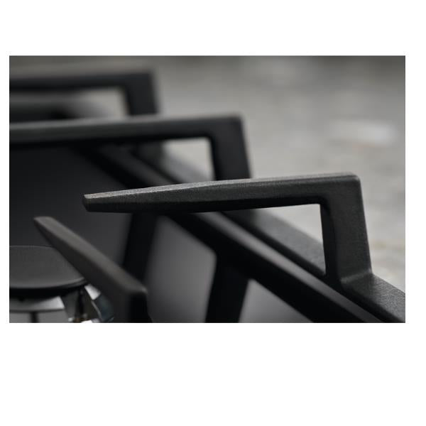 Piano Cottura A Gas Electrolux EGG7536K 5 Fuochi (L74xP51) Vetro Temperato Nero
