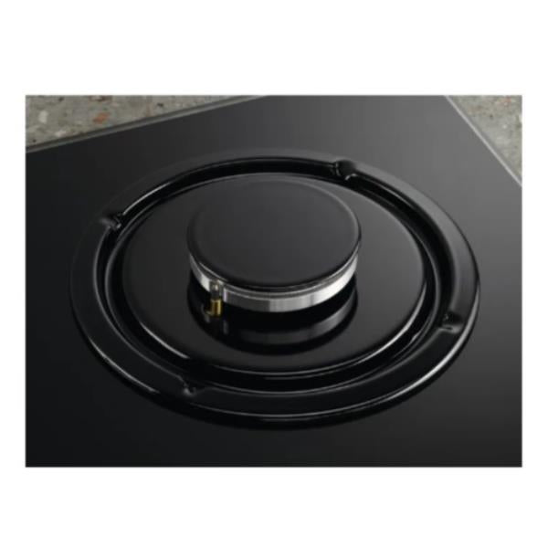 Piano Cottura a Gas Electrolux Serie 600 EGG64272K 4 fuochi (L59xP52) Vetro Nero