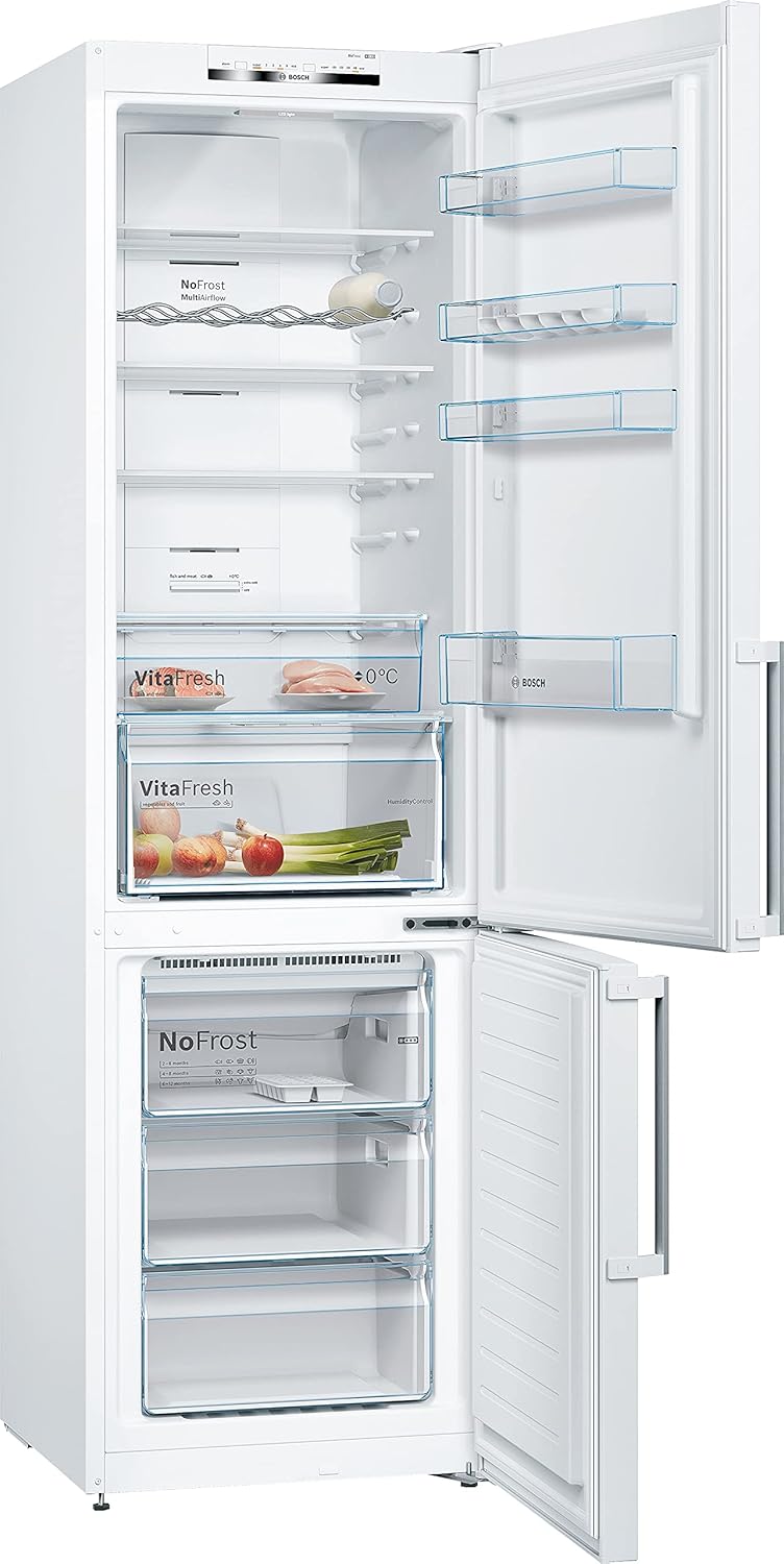 Frigorifero Combinato Bosch KGN39VWEQ 368 Litri Classe E (A203xL60xP66) No Frost Bianco