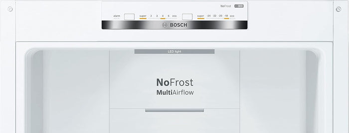 Frigorifero Combinato Bosch KGN39VWEQ 368 Litri Classe E (A203xL60xP66) No Frost Bianco