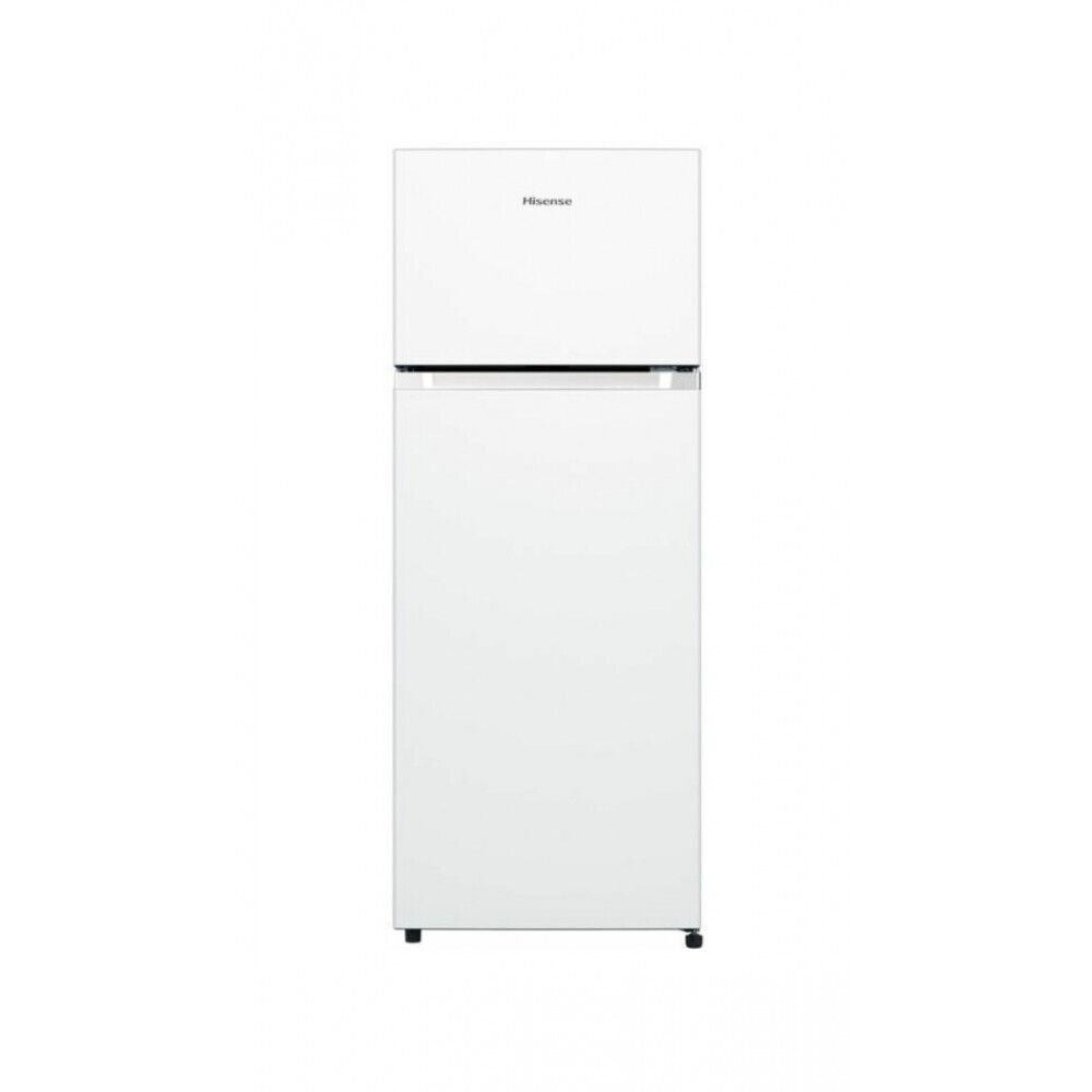Frigorifero Doppia Porta Hisense RT267D4AWE 206 Litri Classe E (A143,6xL55xP54,2) Statico Ventilato Bianco
