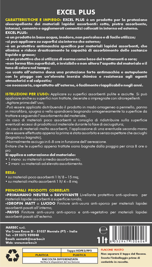 Trattamento pavimenti in cotto EXCEL PLUS   1LT