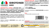Pigmento idrosolubile nero IDROTONER NERO   250GR
