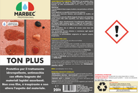 Protettivo effetto bagnato per pietre e cotto TON PLUS   20LT