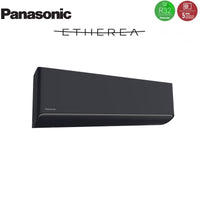 Climatizzatore Condizionatore Panasonic Dual Split Inverter Serie Etherea Dark 7+12 con CU-2Z35TBE R-32 Wi-Fi Integrato Colore Grigio Grafite 7000+12000