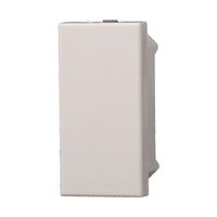 ETTROIT 2 Pezzi Copritasti Copriforo Copritasto Falso Polo 1P Bianco Compatibile Con Bticino Axolute