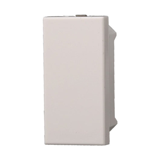 2 Pezzi Copritasti Copriforo Copritasto Falso Polo 1P Bianco Compatibile Con Bticino Axolute