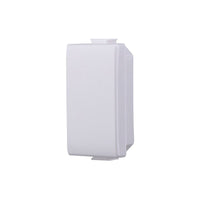 ETTROIT 2 Pezzi Copritasti Copriforo Falso Polo 1P Bianco Compatibile Con Bticino Matix