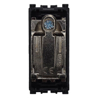 Connettore Presa TV Passante Maschio Colore Nero Compatibile Con Vimar Arke