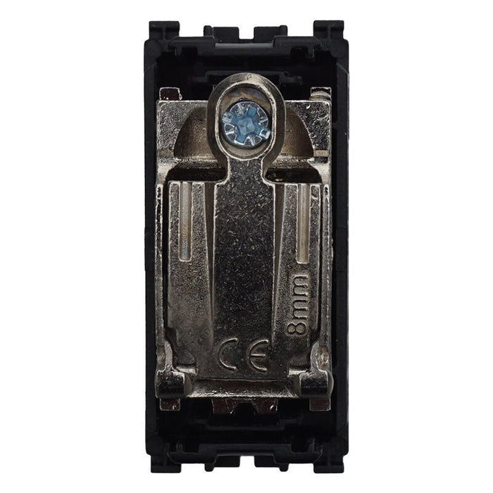 Connettore Presa TV Passante Maschio Colore Nero Compatibile Con Vimar Arke