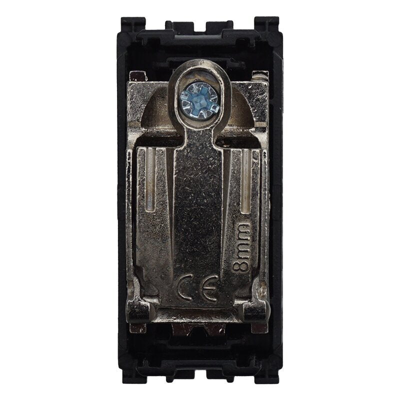 Connettore Presa TV Passante Maschio Colore Nero Compatibile Con Vimar Arke