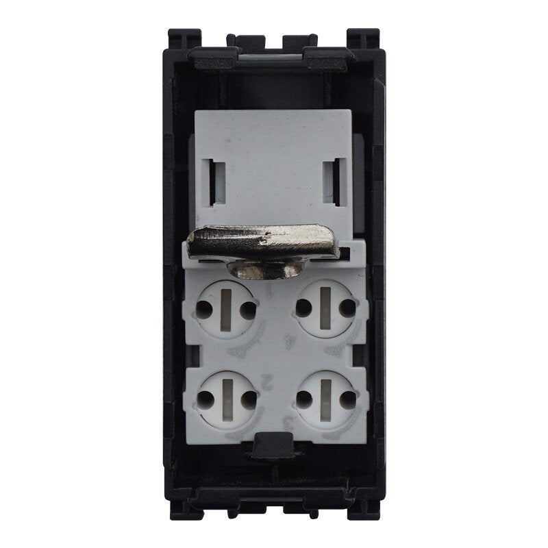 Connettore Telefonica Presa RJ11 Colore Nero Compatibile Con Vimar Arkè