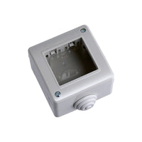 ETTROIT Custodia 2P IP40 Scatola Porta Frutti Da Esterno 2 Posti Moduli Compatibile Con Bticino Matix