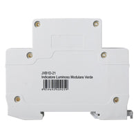 Indicatore Luminoso Modulare 230V Verde Occupa 1 Modulo DIN Lampada Spia Led Segnalazione