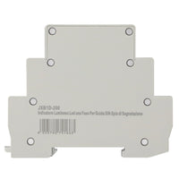 Indicatore Luminoso Modulare Con 2 Fase L1 L2 230V, Occupa Mezzo Modulo DIN, Lampada Spia Led Segnalazione