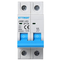 Interruttore Magnetotermico Automatico 2P 6A 6000A 220V Salvavita Stotz Occupa 2 Moduli DIN