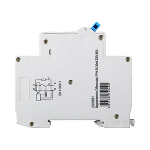 Interruttore Magnetotermico Differenziale 1P+N 6A 6KA 30mA 220V Occupa 1 Modulo DIN