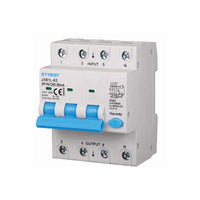 Interruttore Magnetotermico Differenziale 3P+N 50A 6KA 30mA 380V Occupa 4 Moduli DIN