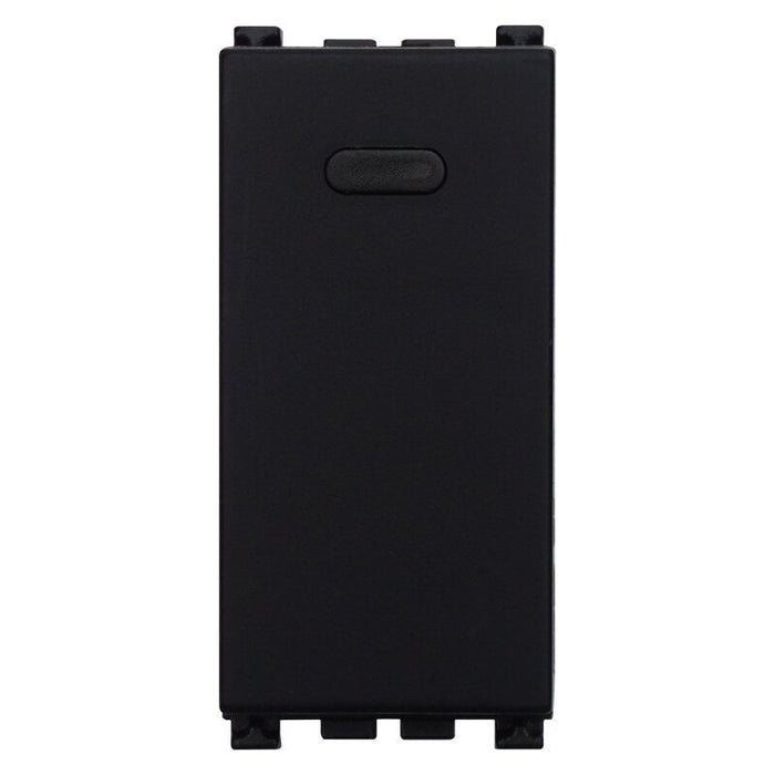 Invertitore 1P 16A Unipolare Colore Nero Compatibile Con Vimar Arke