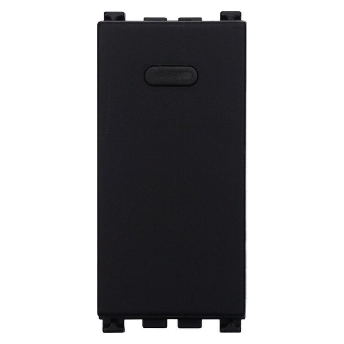 Invertitore 1P 16A Unipolare Colore Nero Compatibile Con Vimar Arke