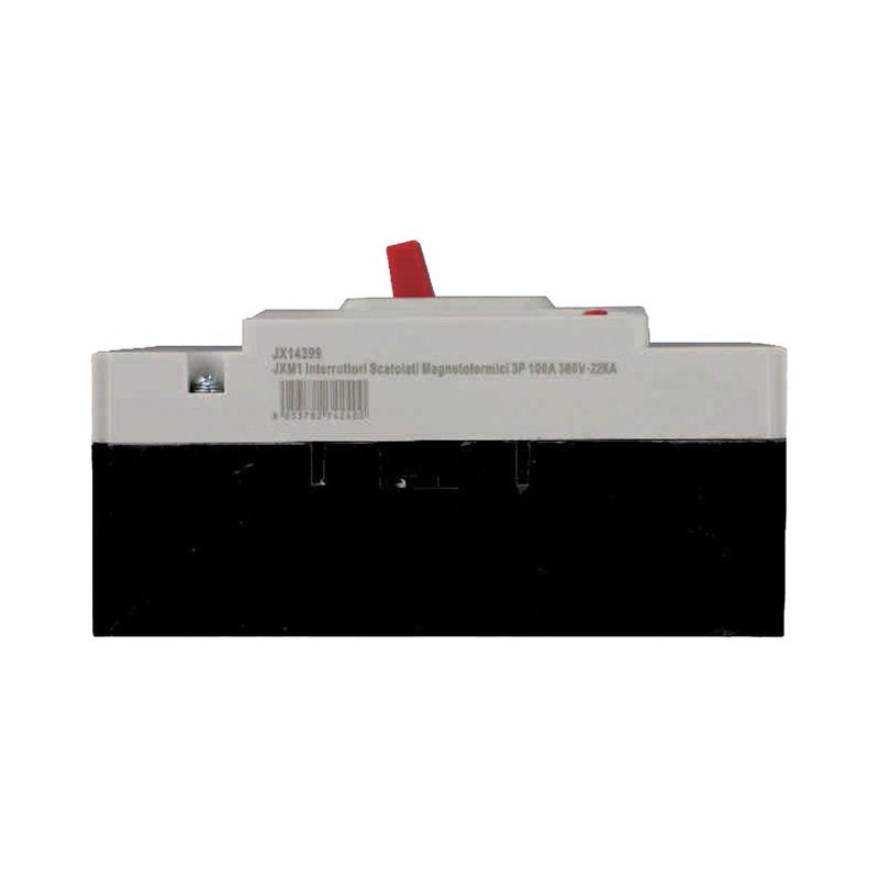 MCCB Interruttori Scatolati Magnetotermici 3P 22kA 100A AC 400V IP20 IEC60947-2