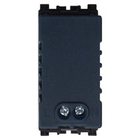 Modulo Presa Caricatore USB 5V 2,1A Colore Nero Compatibile Con Vimar Arke