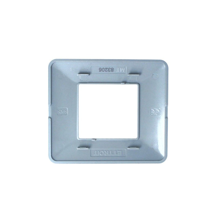 ETTROIT Placca Plastica Serie Solar 2P Colore Oro Compatibile Con Bticino Matix