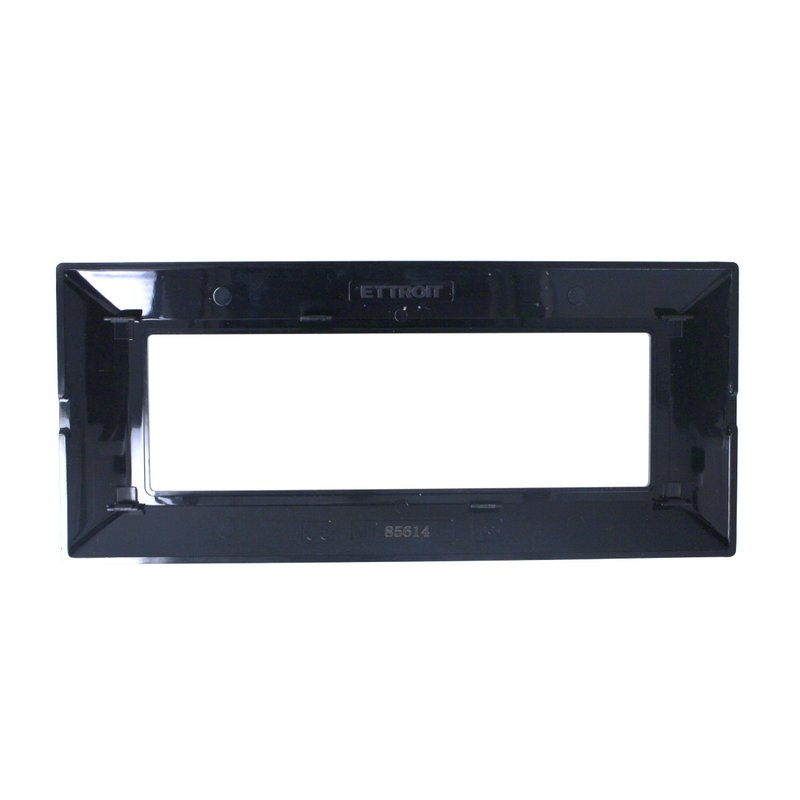 ETTROIT Placca Plastica Serie Solar 6P Colore Bronzo Satinato Compatibile Con Bticino Matix