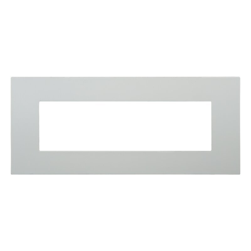 ETTROIT Placca Plastica Serie Venus 7P Colore Sabbia Compatibile Con Vimar Arke