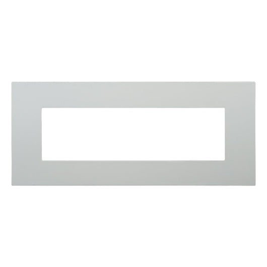 ETTROIT Placca Plastica Serie Venus 7P Colore Sabbia Compatibile Con Vimar Arke