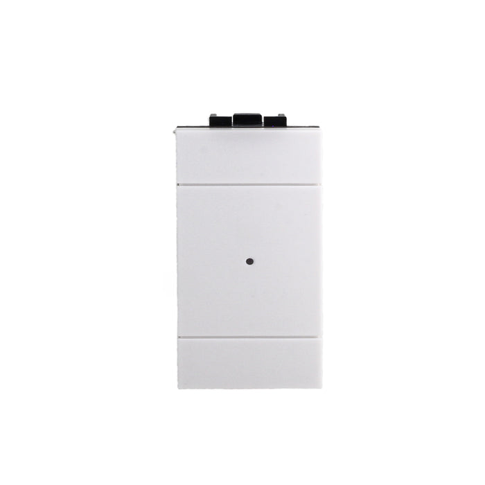 Pulsante Connesso Smart WIFI Tuya Compatibile Bticino Living Colore Bianco Interruttore Deviatore Invertitore 3 In 1