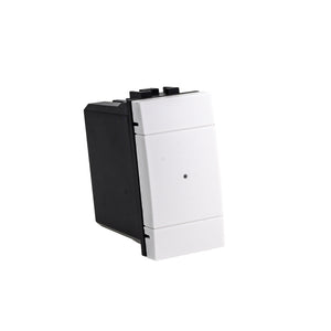 Pulsante Connesso Smart WIFI Tuya Compatibile Bticino Living Colore Bianco Interruttore Deviatore Invertitore 3 In 1