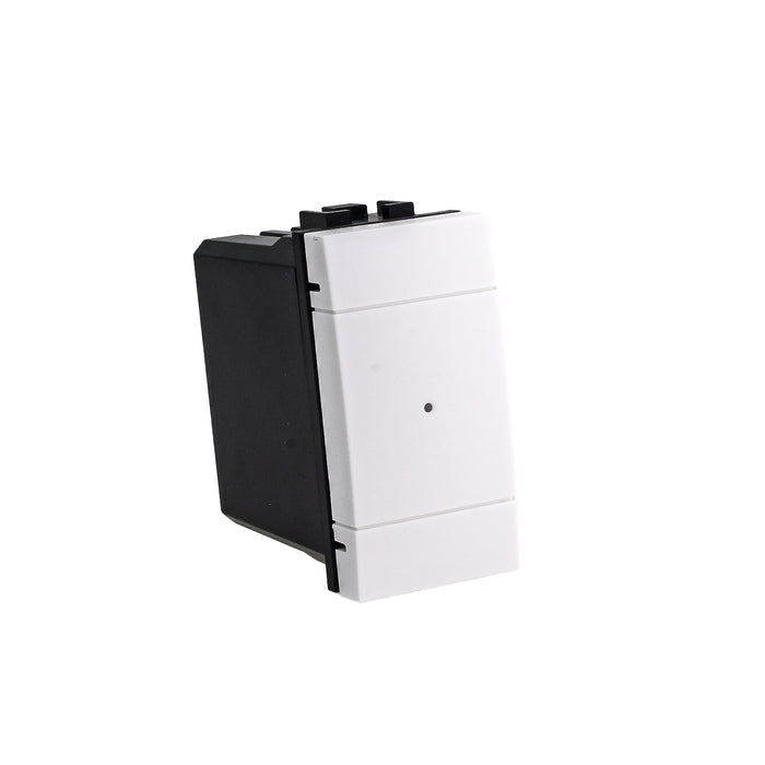 Pulsante Connesso Smart WIFI Tuya Compatibile Bticino Living Colore Bianco Interruttore Deviatore Invertitore 3 In 1