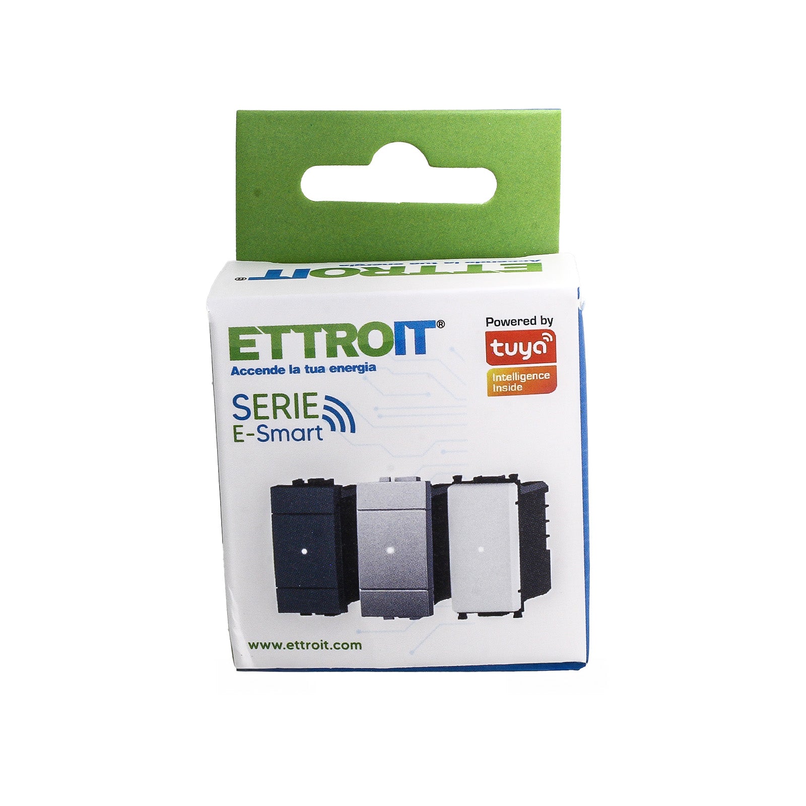 Pulsante Connesso Smart WIFI Tuya Compatibile Bticino Living Colore Bianco Interruttore Deviatore Invertitore 3 In 1