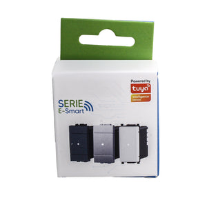 Pulsante Dimmer Connesso Smart WIFI Tuya Compatibile Bticino Living Colore Grigio Max 150W