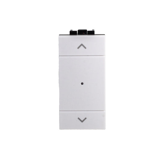 Pulsante Modulo Tapparelle Connesso Smart WIFI Tuya Per Tende Persiane Compatibile Bticino Living Colore Bianco