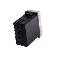 Pulsante Modulo Tapparelle Connesso Smart WIFI Tuya Per Tende Persiane Compatibile Bticino Living Colore Grigio