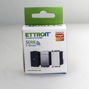 Pulsante Modulo Tapparelle Connesso Smart WIFI Tuya Per Tende Persiane Compatibile Bticino Living Colore Grigio