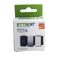 Pulsante Modulo Tapparelle Connesso Smart WIFI Tuya Per Tende Persiane Compatibile Bticino Living Colore Nero