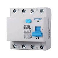 RCCB Interruttore Differenziale Puro Tipo A 3P+N 4M 6000A 300mA 25A AC 400V IP20 IEC61008-1