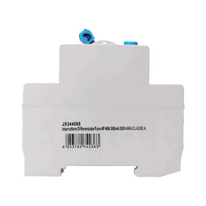 RCCB Interruttore Differenziale Puro Tipo A 3P+N 4M 6000A 300mA 40A AC 400V IP20 IEC61008-1