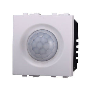 ETTROIT Sensore Movimento PIR Timer 2P 2M Colore BIANCO Compatibile Con Bticino Living Light