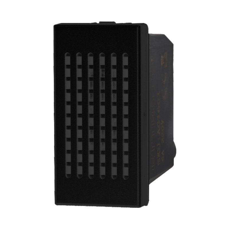 ETTROIT Suoneria 220V 6A Colore Nero Compatibile Con Bticino Axolute