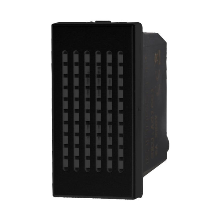 ETTROIT Suoneria 220V 6A Colore Nero Compatibile Con Bticino Axolute