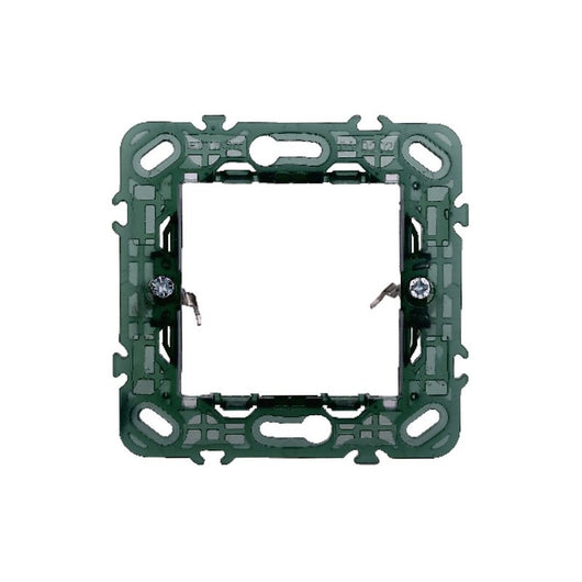 Supporto 2P Serie Starlight 2 Posti Compatibile Con Vimar Plana