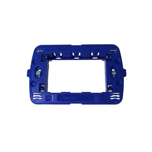 Supporto 3P Serie Space 3 Posti Compatibile Con Bticino Living