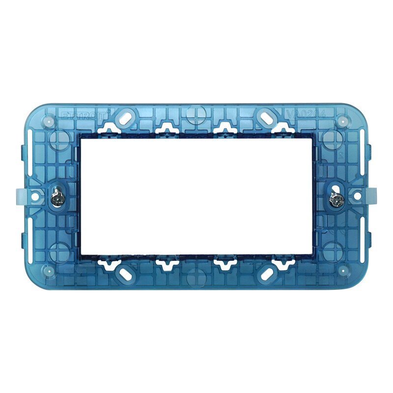 Supporto 4P 4 Posti Serie Venus Compatibile Con Vimar Arke